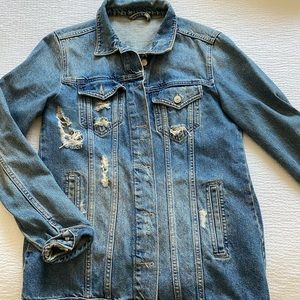 Zara Oversized Denim Jacket